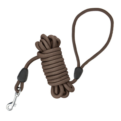 🐕 Długa Smycz Treningowa dla Psów 5 m -=/ 10 m – Wytrzymała Lina z Piankową Rączką