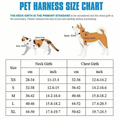 Zestaw szelek z smyczą dla psa i kota