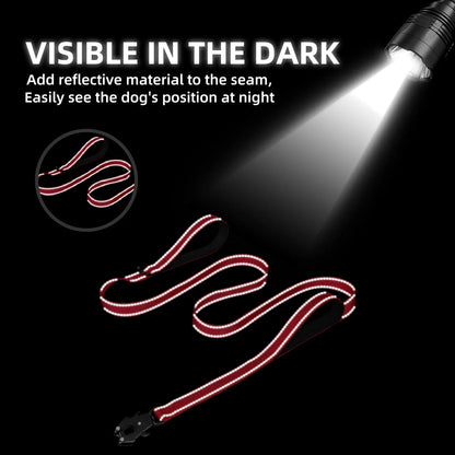 Heavy Duty Odblaskowa Smycz Nylonowa