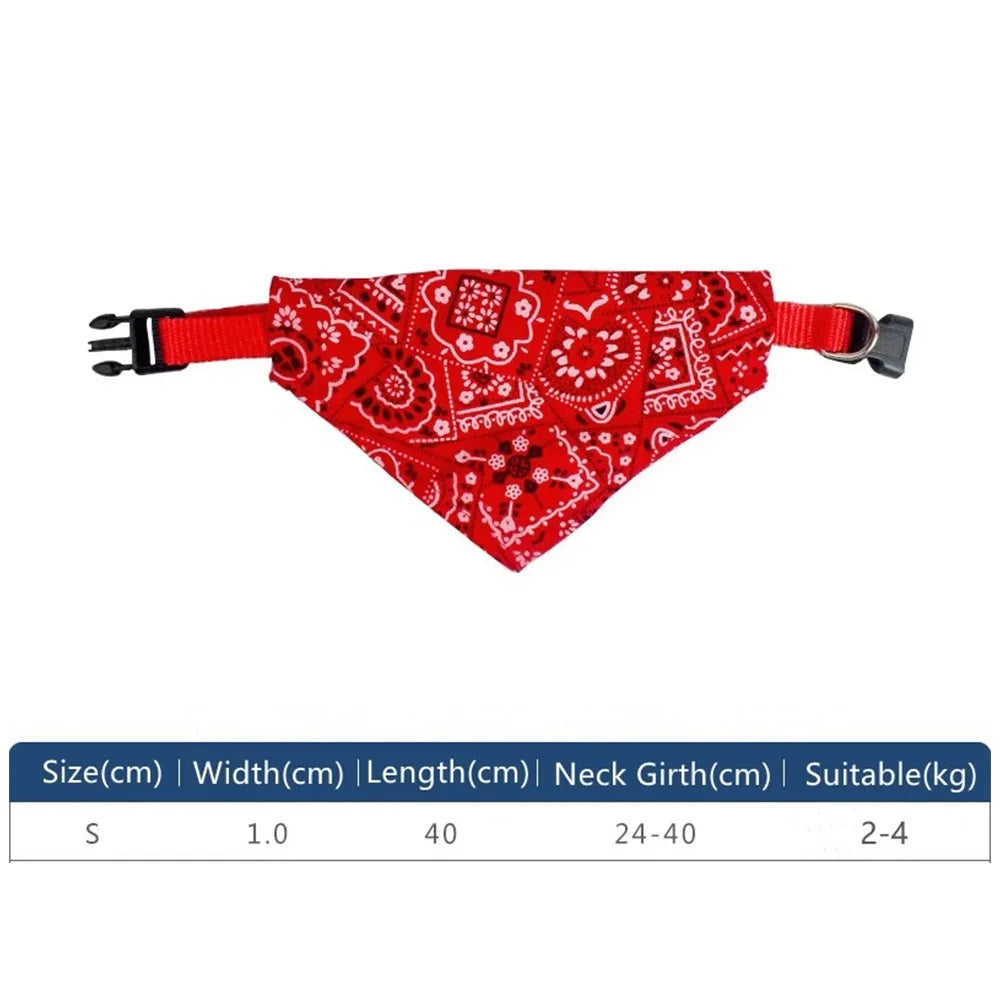 Regulowany Kołnierzyk z Chustą w Kształcie Trójkąta dla Kota i Psa 😺🐶