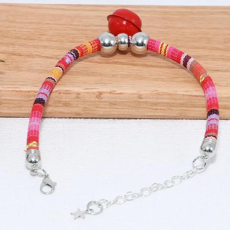 Regulowana obroża dla psa i kota z dzwoneczkiem