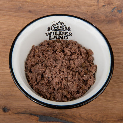 WILDES LAND DOG Ziege Pur - kozina karma monobiałkowa dla psa (400g)