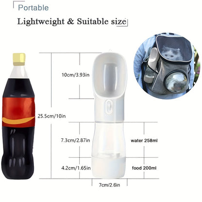 Przenośny kubek wodny dla pupila – idealny na spacery i podróże