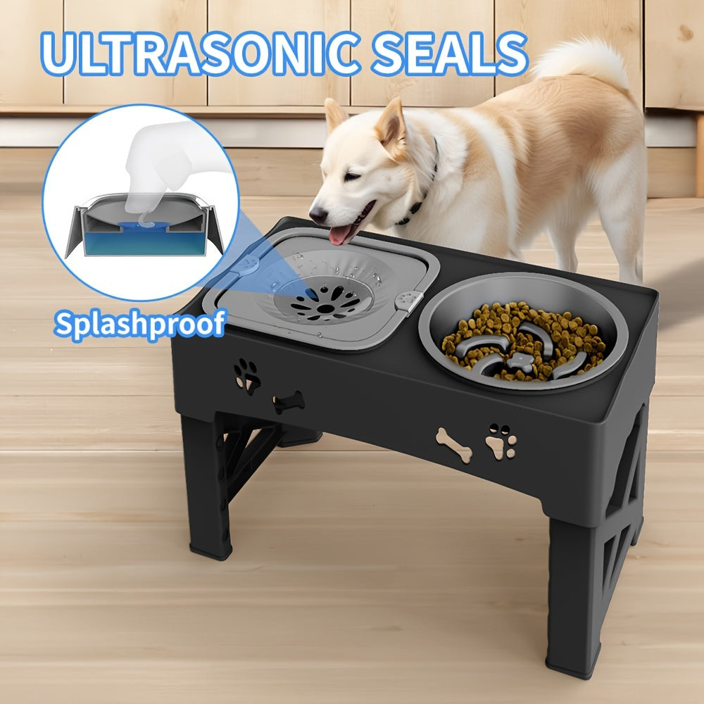 Regulowana podwyższona miska dla pupila