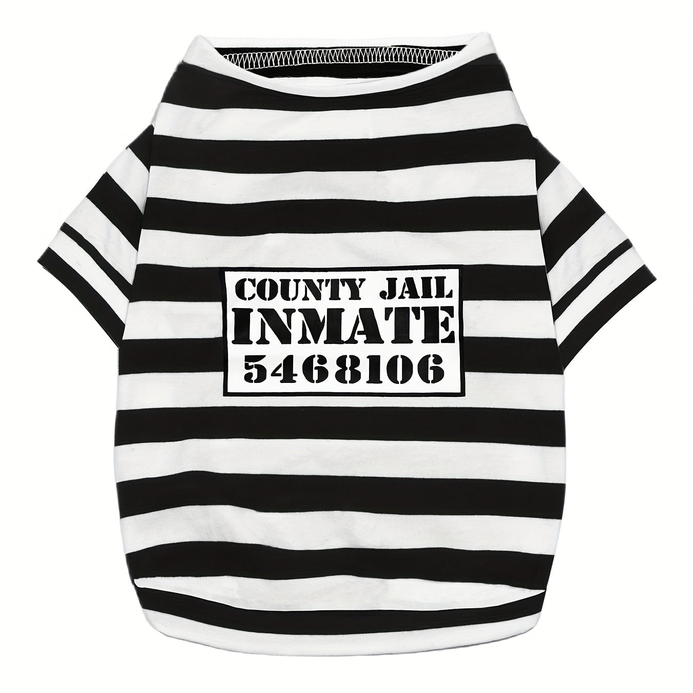 Kostium więźnia dla psa