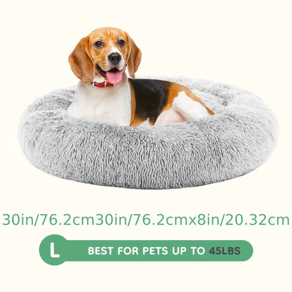 Miękkie pluszowe legowisko uspokajające dla psa i kota